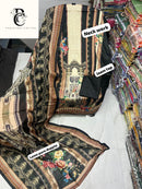 Pakistani Cotton 997 Soft Lawn Embroidered Work Casual Wear Pakistani Suit