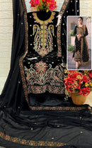 Fepic Rosemeen V 17033 Velvet Embroidered Worked Pakistni Suits