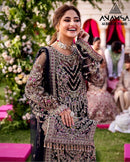 Anamsa 515 Fox Georgette With Heavy Embroidered With Sequence Worked Pakistani Suits