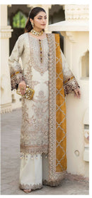 Al Khushbu Agha Noor 6004 Georgette With Heavy Embroidered Worked Pakistani Suits