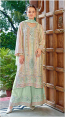 Fepic Rosemeen C 1928 Chinon Heavy Embroidered With Handwork Pakistani Suits