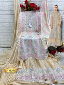 Fepic Rosemeen C 1928 C Chinon Heavy Embroidered With Handwork Pakistani Suits