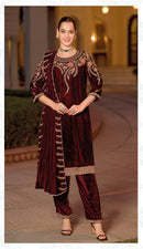 Deepsy Suits 32218 B Velvet With Heavy Embroidery Worked Pakistani Suits