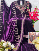Deepsy Suits 32218 D Velvet With Heavy Embroidery Worked Pakistani Suits