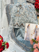 Al Khushbu Agha Noor 6006 Georgette With Heavy Embroidered Pakistani Suits