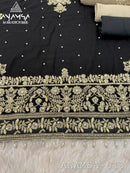 Anamsa 613 Fox Georgette Heavy Embroidered Sequence An Moti Worked Pakistani Suits