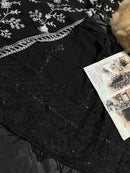 Johra Tex Jt 151 Heavy Bluming Georgette Front An Back Embroidered Worked Pakistani Suits