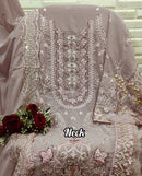 Sana Maryam Sm 183 Georgette With Heavy Embroidery Worked Pakistani Suits