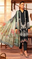 Taj Creations 526 Pure Cotton Print With Heavy Embroidery Worked Pakistani Printed Suits