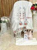 Johra Tex Jt 127 Cambric Cotton With Heavy Self Embroidery Worked Pakistani Suits