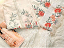 Johra Tex Jt 127 Cambric Cotton With Heavy Self Embroidery Worked Pakistani Suits