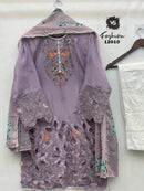 Vs Fashion 12010 C Faux Georgette With Heavy Embroidery Worked Readymade Pakistani Suits