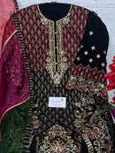 Serine S 92 Fox Georgette Embroidered With Stone Worked Pakistani Suits