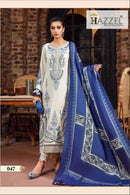 Hazzel H 047 Reyon With Cotton Thread Embroidery Sequence Work Pakistani Suits