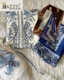 Hazzel H 047 Reyon With Cotton Thread Embroidery Sequence Work Pakistani Suits