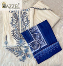 Hazzel H 047 Reyon With Cotton Thread Embroidery Sequence Work Pakistani Suits