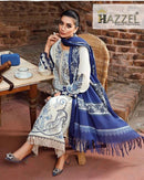 Hazzel H 047 Reyon With Cotton Thread Embroidery Sequence Work Pakistani Suits
