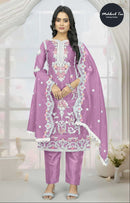 Mehboob Tex 1479 A Organza Embroidery Hand Work Desgin With Jarkan Pakistani Suits