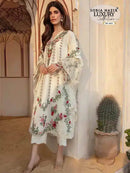 Sobia Nazir Sn 1023 Lawn Embroidered With Chikenkari And Pearl Worked Pakistani Suits