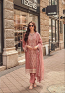 Jihan Bin Saeed 3518 Pure Lawn Print With Exclusive Heavy Self Embroidery Worked Pakistani Suits