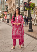 Jihan Bin Saeed 3516 Pure Lawn Print With Exclusive Heavy Self Embroidery Worked Pakistani Suits