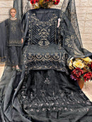 Fepic Iraaday 21221 C Organza Embroidered Worked Pakistani Suits