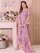 Elaf G 169 Faux Gorgette Embroidered Worked Pakistani Suits