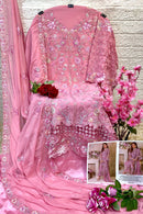 Elaf G 169 Faux Gorgette Embroidered Worked Pakistani Suits