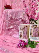 Elaf G 169 Faux Gorgette Embroidered Worked Pakistani Suits