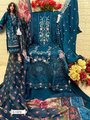 Fepic Rosemeen C 1373 Heavy Rayon Embroidered Worked Pakistani Suits