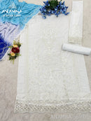 Anamsa 620 Pure Fox Georgette With Heavy Embroidered Sequence Worked Pakistani Suits