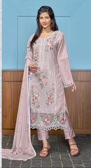 Fepic Rosemeen C 1829 Georgette Embroidered Worked Pakistani Suits