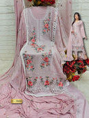 Fepic Rosemeen C 1829 Georgette Embroidered Worked Pakistani Suits