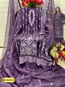 Fepic Iraaday	21215 C Organza Embroidered Worked Pakistani Suits