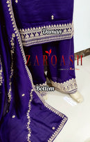 Zarqash Z 182 Vichitra Silk Embroidery Work Readymade Pakistani Suits