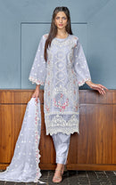 Fepic Rosemeen C 1828 C Organza Embroidered With Heavy Handwork Pakistani Suits