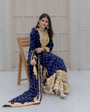 Nsr 833 B Pure Heavy Georgette With Heavy Embroidery Sequence Work Pakistani Suits