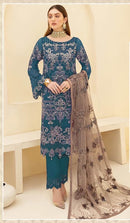 Zarqash 3011 A Georgette Heavy Embroidered Worked Pakistani Suits