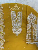 Anamsa 622 Pure Fox Georgette With Heavy Embroidered With Sequence Worked Pakistani Suits