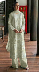 Fepic Rosemeen C 1942 C Georgette Embroidered With Handwork Pakistani Suits