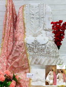 Serine S 123 E Organza Heavy Embroidered With Daimond Worked Pakistani Suits