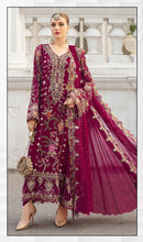 Fepic Rosemeen C 1917 C Organza Embroidered With Hand Worked Pakistani Suits