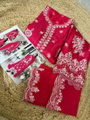 Johra Tex Jt 150 C Reyon Cotton Heavy Embroidered With Perals Moti Worked Pakistani Suits