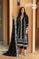 Johra Tex 136 B Reyon Cotton Heavy Embroidered Perals Moti Worked Pakistani Suits