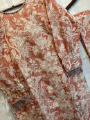 Vs Cod Set 12029 Heavy Reyon With Embroidery Worked Pakistani Pret Kurti