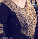 Anamsa 625 Heavy Pure Fox Georgette Embroidered Sequence Moti Work Pakistani Suits