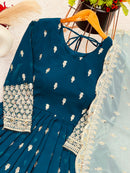 SR CODE 1660 Designer Party Wear Look Full Heavy Embroidery Sequence Work Gown