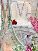 Alif Maryam Vol 6 Pure Cotton Heavy Embroidery With Moti Work Pakistani Suits