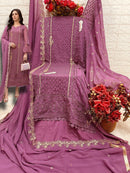 Fepic Rosemeen C 1586 Georgette Embroidered Handworked Classic Pakistani Suits
