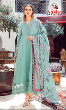 Aasha 1079 Heavy Reyon With Self Embroidery Worked Pakistani Suits